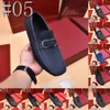 39 Model äkta läder loafers män design moccasin mode glid på mjuka platta avslappnade lyxskor vuxna manliga skor handgjorda båtstorlek 38-46