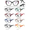 Zonnebrilmonturen Mode Roze Cat Eye Recept Bijziendheid Bril Optisch Blauw Licht Filter Oversized Trendy Dames Brillen Frame 2 3 231215