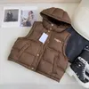 Marke gepolsterte Jacke Frauen Mantel Herbst Winter Taille schließendes Design von Langarm Kapuzen-Reißverschluss-Mantel Abnehmbare Manschetten 16. Dezember Neu