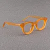Óculos de sol quadros homens mulheres quadrate miopia óculos quadro óculos para prescrição grosso simples acetato óptico óculos