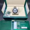 Сертификат коробки для часов VK Chronograph из стали и керамики 116500 Белая керамика Panda 40 мм Автоматические механические мужские часы 2755