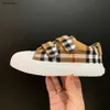 New Kid Running Shoes high quality Plaid Girl Boy Sneakers Size 26-35 Including shoe box Designer baby Shoe Dec05