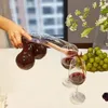 أدوات البار الشفافة الزجاج decanter فريدة من نوعها مثيرة للاهتمام شاكر الويسكي كوكتيل الاستغناء عن الجدول زخرفة عيد ميلاد الرجل 231216