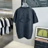 Мужская летняя футболка Футболки Поло Толстовки Толстовки с круглым вырезом и вышитыми буквами Парижский шик уличный поп в стиле хип-хоп Высококачественная рубашка в стиле ретро