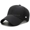 Czapki zewnętrzne LL HATS Baseball Hats joga czapki kulkowe płótno Mała dziura wypoczynek oddychający Masowy Słońce do sportowej czapki DH01S
