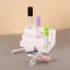 5 ml Tom Clear Lip Gloss Tube Lip Oil Bottle Container Fancy Cosmetic Packaging Refillable Diy Bottles Lipgloss Rör med stor borste