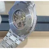 Orologio meccanico di lusso personalizzato VVS grado D colore Moissanite con spedizione gratuita