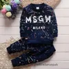 Småbarn Baby Boy Suit Children's Sportswear Children's Clothing Fall Clothing Children's Designer Clothing Set 1-4 år gamla