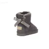 أستراليا الكلاسيكية Mini Kids Ug Boots Girls Toddler Shoes Winter Snow Sneakers Designer Boot Youth Chesut Rock Rose Gray