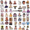 Auto Stickers Waterdichte Sticker 50/100 Stuks Puerto Ricaanse Zanger Slechte Bunny Voor Briefpapier Laptop Skateboard Motorfiets Grappig Cool Iti Vin Dhcvg