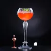 Verres à vin 4 pièces tasse à eau en verre à Cocktail de citrouille créative 300ml adapté à familybarparty 231216