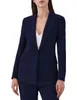 Damskie garnitury Blazer Plus w rozmiarze pojedynczy piersi 2 szt. Tuxedo garnitur Lapel Business Formalny zestaw biurowy
