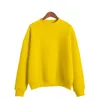 Sweats à capuche pour femmes Sweatshirts Femme Sweet Korean Oneck Pulls tricotés Épais Automne Hiver Couleur Bonbon Lâche Solide Vêtements 231215