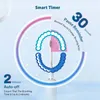 Zahnbürste Nandme NX7000 Smart Sonic elektrische Zahnbürste Ultraschall IPX7 wiederaufladbare Zahnbürste 5 Modus Smart Time Whitener Teethbrush 231215