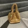 Evening Bags Sparkly Bag Bling Crystal Diamond Clutch Purses For Women Party Club Wedding Prom Banquet Bucket 231216