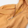 ilulemens-05 bayan ceketler davlumbazlar artı kadife sonbahar ve kış yoga hoodie tüpü kalınlaşan sporlar yarım fermuarlı terry tasarımcı kazak gevşek kısa giysiler