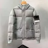 Pierres d'hiver doudoune 21fw métal Nylon doudoune hommes et femmes à capuche imperméable épaissi chaud doudoune Yh 719 487