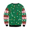 Erkek Sweaters Erkek Kadın Çirkin Noel Kazak Komik Kusursuz Külot Ren Geyiği Doruk Tacky Noel Jumpers Üstler Çift Tatil Partisi Noel Sweatshirt 231215