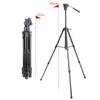 Holders KingJoy VT1500 TripoD Digital Aluminium Portable Camera Stand med 3way Pan/Tilt Head för Live Show 3 -sektionen