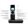 Телефоны D1002 T Handy Phone Business Office Home Цифровой беспроводной телефон с записью сообщений 100240V 231215