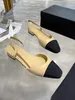 10a Original kvalitet Hot kvinnors sandaler Höga klackar Flat Shoes Luxury Brand Fashion Summer Slippers Sandaler Storlek 35-41 002