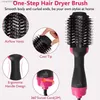 Sèche-cheveux électrique One Step Sèche-cheveux Brosse Ionique négative Sèche-cheveux Peigne Chaud Froid Styler Sèche-cheveux Sèche-cheveux Sèche-cheveux Salon Sèche-linge Souffleur T231216