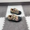 Clássico 2023 infantil crianças sapatos designer de luxo crianças criança tênis bebê meninos e meninas sapato retro preto esportes ao ar livre tamanho 26-35