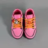 Powerpuff Kids Designer Sapatos Baixo Meninos Meninas Bolhas Blossom Buttercup Criança Sapatilhas Skate Treinadores Crianças Crianças Juventude Kid Shoe US 4Y 5Y