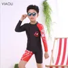 Porter un maillot de bain imprimé araignée été bébé garçon maillots de bain vêtements de natation enfants plage surf printemps chaud Protection solaire costumes