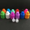 Bottiglia vuota in plastica per ago in PET da 30 ml Bottiglie contagocce liquide per succo di olio da 50 ml con tappo a prova di bambino ZZ