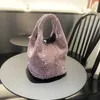 Evening Bags Sparkly Bag Bling Crystal Diamond Clutch Purses For Women Party Club Wedding Prom Banquet Bucket 231216