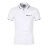 Designer Polo Shirt Letter Casual Short Men Fashion Lovar Lapel Half Sleeve Herrkläder T-shirt 644