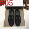 40style Men Sapatos de couro de vestido de grife escorrerem em homens genuínos casuais calçados oxford mocassins esculpindo calçados masculinos apontados para o tamanho 38-46