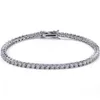 Tennisarmbanden man cz diamant Mode armband sieraden Ontwerper 7 8 inch AAA Zirkonia Valentijnsdag vriendin Dames Heren 280o