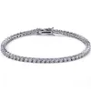 Tennis Armbänder Mann CZ Diamant Mode Armband Schmuck Designer 7 8 Zoll AAA Kubikzirkonia Valentinstag Freundin Frauen Männer 280o