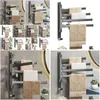 Towel Racks Non Punching Bathroom Rotating Mti Pole Towel Rack Movable Hanging Storage Air Drying Drop Delivery Home Garden Bath Bathr Otxoq