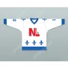 Пользовательский Renelaberge 10 Le National de Quebec Hockey Jersey Lance ET Compte Новый Top ED S-M-L-XL-XXL-3XL-4XL-5XL-6XL
