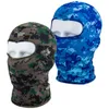 Cycling Gloves Outdoor Full Face Mask Spandex Balaclava Thin Motorcycle Ski CS Digital Green Camo