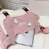 Evening Bags Korean Fashion Casual Big Bag Student School for Teenage Girls Messenger Shoulder Crossbody 231216