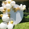 116 pezzi Set palloncini metallici oro bianco opaco kit arco ghirlanda baby shower matrimonio festa di compleanno decorazione palloncino cromato bambini F286x