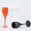 Wine Glasses Moet Champagne Flute Plastic Glass Ice Bucket Dishwasher Safety White Acrylic Imitation Transparent 231216