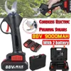 88V Bezpośrednio elektryczne ścinki przycinania 30 mm Max Cutting Garden Pruner Secateur Odgałęzienie z 2 baterią litowo-jonową wtyczka UST 21072906