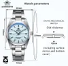 Autres montres Addiesdive 36mm hommes montres de luxe pot couvercle verre AR enduit quartz 10bar étanche Reloj Hombre AD2030 231215