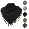 Scarves Scarf Keffiyeh Hatta Wide With Tassels Shemagh Arab Houndstooth Cotton Boys Sweat Bands Head Band