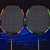 Raquetes de badminton 4u adulto raquete de badminton composto de carbono exercício e entretenimento 2 conjuntos de raquetes de badminton 231216