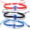 Bracelet 15pc bleu turc fait à la main tressé corde rouge Bracelet femmes hommes amitié bijoux chanceux fil chaîne réglable cadeau 231215