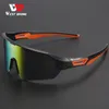 Eyewears West Cykling Cykling Solglasögon HD UV400 SKYDD BIKE EYEWEAR RACING MEN KVINNER GOGLES UTOMER SPORT MTB ROAD Cykelglasögon