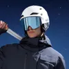 Lunettes de ski Casque AntiCollision Protecteur Léger Femmes Hommes AntiImpact EPS VTT Ajustement réglable Sports de neige 231215