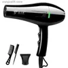 Electric Hair Dryer Home Hairdressing Professional Hair Dryer High-Power Cold And Hot Constant Temperature Fast Shaping Silent Hair Dryer T231216