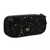 Cosmetic Bags Into The Galaxy Pencil Case Occult Witch Magic Constellation Box Pen Student Big Capacity School Supplies Stationery